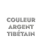 Lot de 10 coupelles ajourées de 14mm couleur argent tibétain