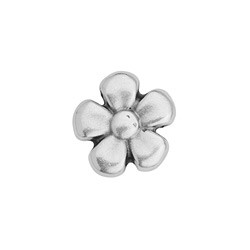 Passant fleur de 15mm pour cuir plat de 5mm