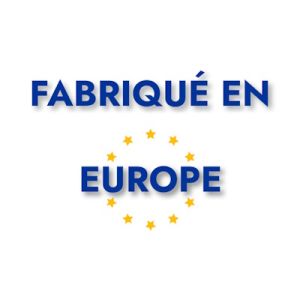 Pendentif pieuvre émaillée marine et œil en métal placage argent
