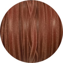 Cuir plat de 5mm marron bords biseautés en vente au cm-Premium