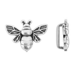 Passant abeille pour cuir plat de 10mm