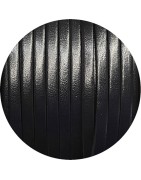 Cuir plat lisse de 3mm bleu navy en vente au cm