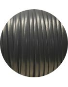 Cuir plat lisse de 4mm noir mat en vente au cm-Premium