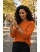 Bracelet double tour en kit de 5mm de large vert kaki et or