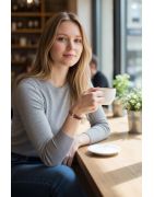 Bracelet double tour en kit de 5mm de large bordeaux couture et or