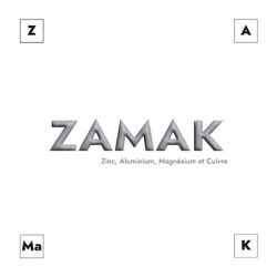 Sachet de 10 Perles rondes en metal couleur argent vieilli-10mm