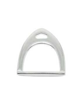 Etrier de 60mm en métal plaqué argent 10 microns