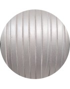 Cuir plat de 5mm givré sans bords noirs en vente au cm