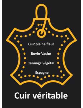Cuir plat de 5mm avec relief dentelle pistache métal sur fond jaune vif
