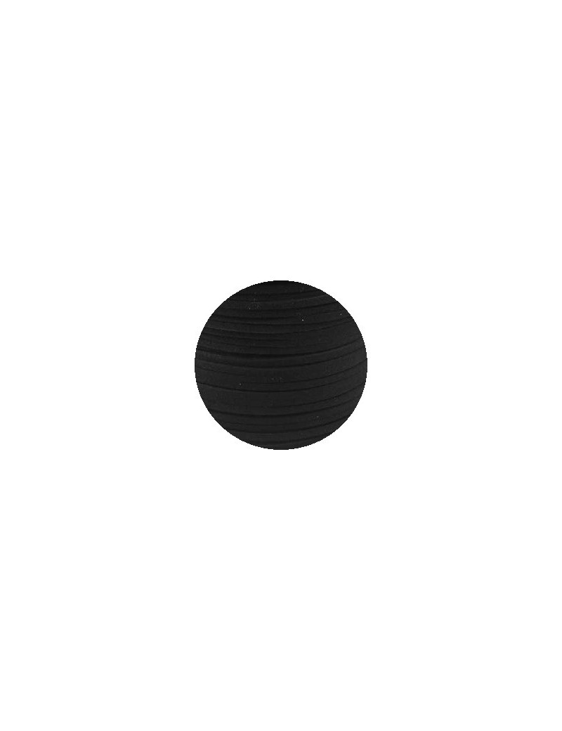Lacet de suedine de 3mm-Noir
