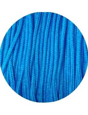 Cordelette satin de couleur bleue-0.7mm-vente au metre