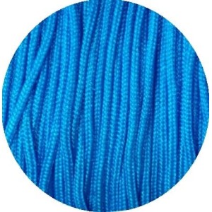 Cordelette satin de couleur bleue-0.7mm-vente au metre