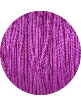 Cordelette satin de couleur lilas violet-0.7mm-vente au metre