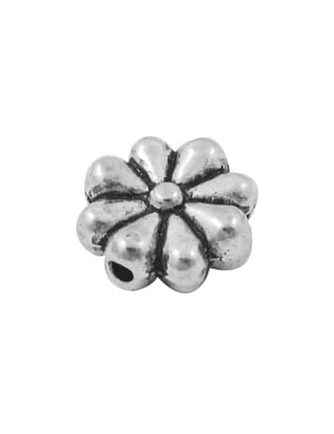 Perle fleur 8 petales sans plomb et sans nickel-10mm
