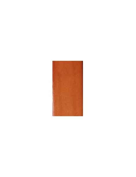 Cuir plat de 20mm de large couleur orange-vente au cm