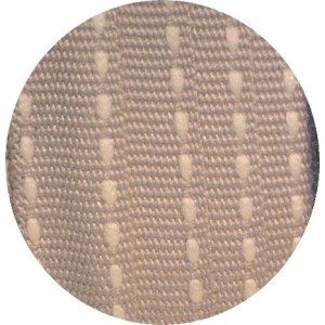 Galon polyester série tiret gris-10mm