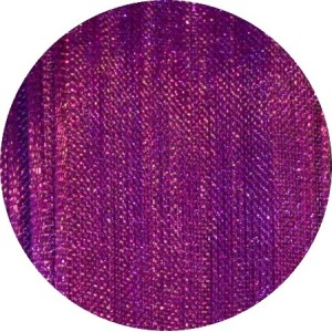 Ruban mousseline violet vendu au mètre-15mm