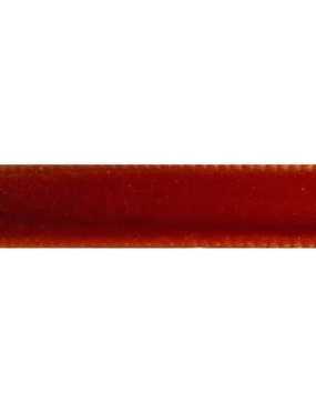 Ruban velours corail vendu au cm-9mm