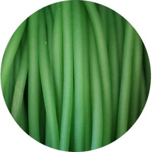 Cordon PVC creux opaque vert olive-5mm