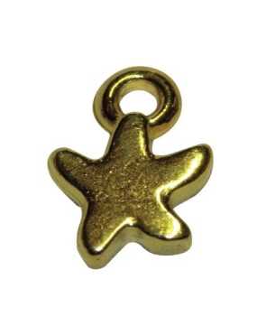 Petite étoile à suspendre placage bronze de 9mm