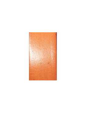 Cuir plat de 20mm de large couleur orange-vente au cm