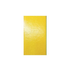 Cuir plat de 20mm de large couleur jaune-vente au cm
