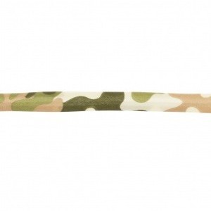 Biais fantaisie 9mm camouflage clair vendu au metre