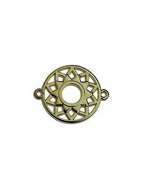 Intercalaire Chakra coronal couleur bronze avec 2 accroches