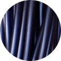Cordon PVC creux de couleur bleu navy-3mm