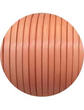 Cuir plat de 5mm orange pastel en vente au cm-Premium