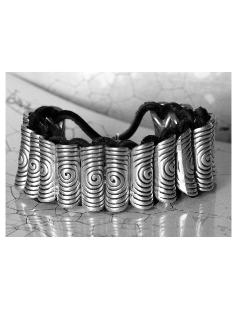 DIY-Kit bracelet en métal et fil élastique pour homme