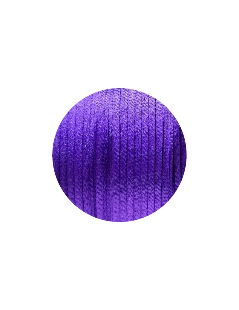 Queue de rat violet en polyester de 2mm fabriquée en Europe