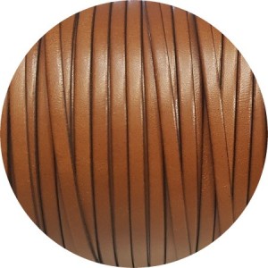 Cuir plat de 5mm de couleur marron london en vente au cm-Premium