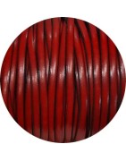 Cuir plat de 5mm de couleur rouge soutenu en vente au cm-Premium