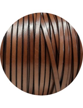 Cuir plat de 5mm de couleur marron café en vente au cm-Premium