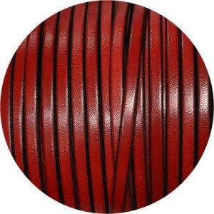 Cuir plat de 5mm de couleur rouge turc en vente au cm-Premium