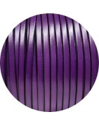 Cuir plat de 5mm de couleur violet profond en vente au cm-Premium