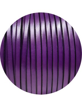Cuir plat de 5mm de couleur violet profond en vente au cm-Premium