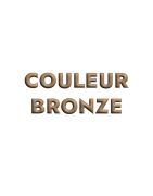 Petite chaine maillons ovales couleur bronze-3x4mm