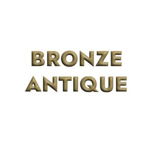 Chaîne de 4x3mm couleur bronze antique coupée à 1 mètre